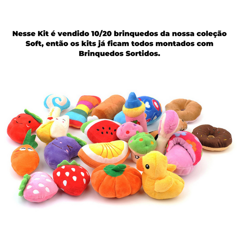 Kit Especial - Brinquedos Petz Aleatórios - Diversão Infinita